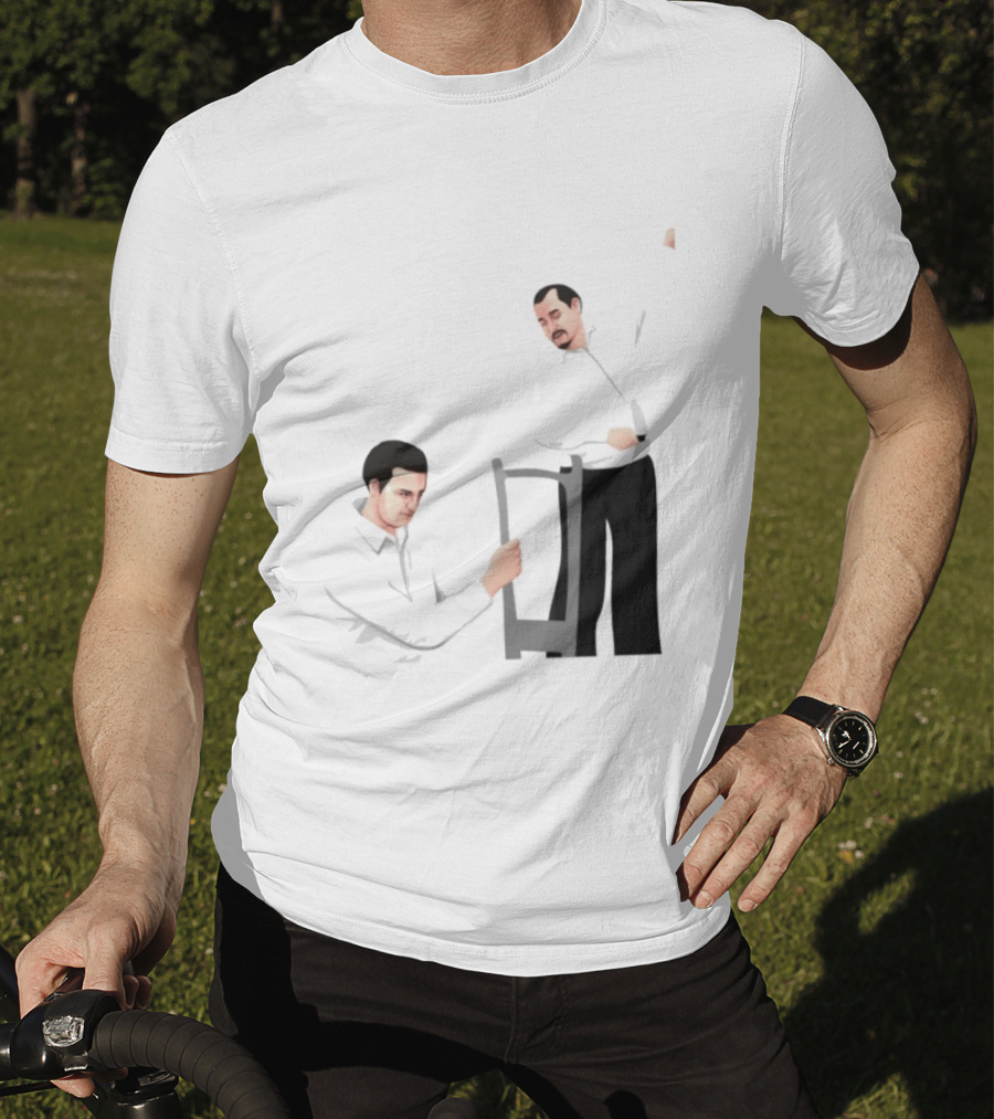 Max And Paddy Pine Barrens Christopher Moltisanti Paulie Gualtieri Chair Scene T-Shirt