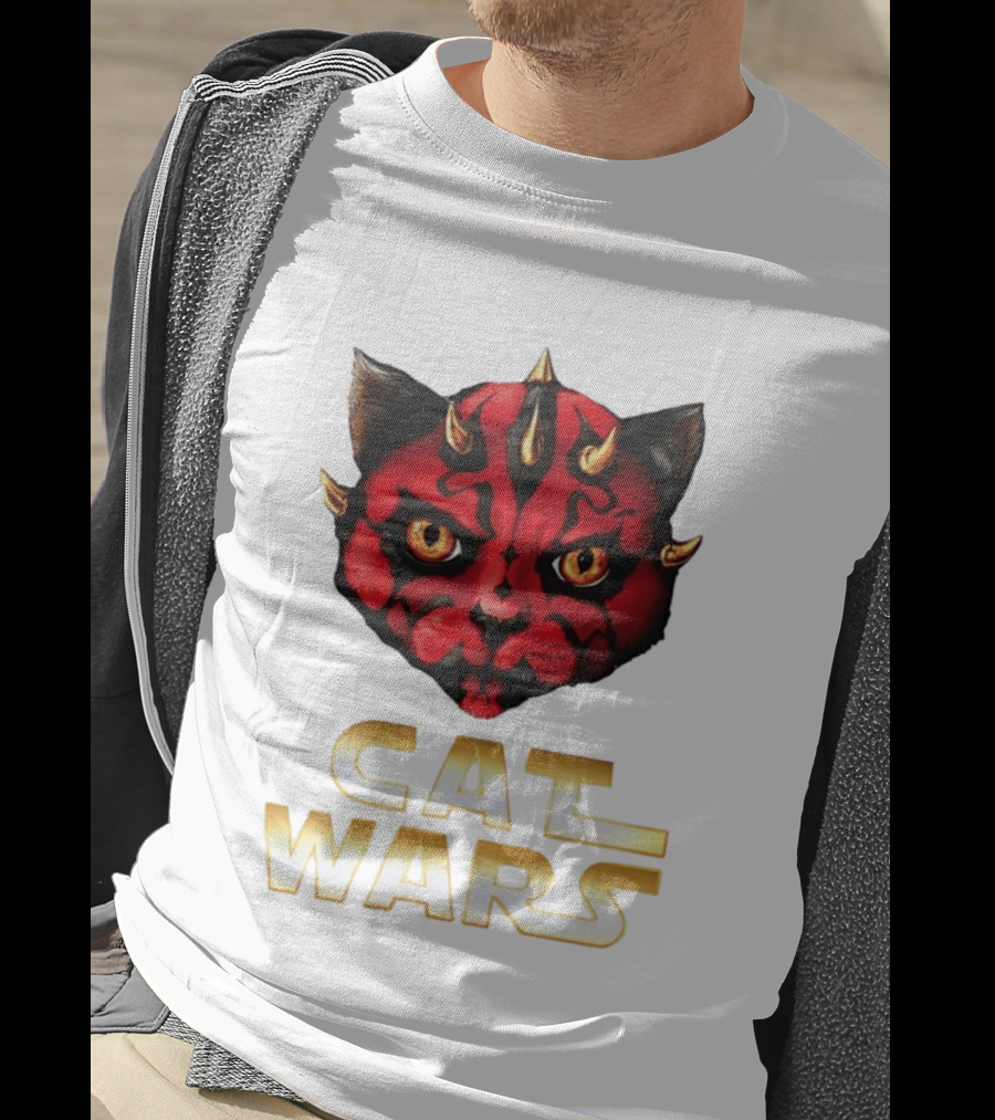 Darth Maul Cat Wars Star Wars Quality Comfortable Wear T-Shirt