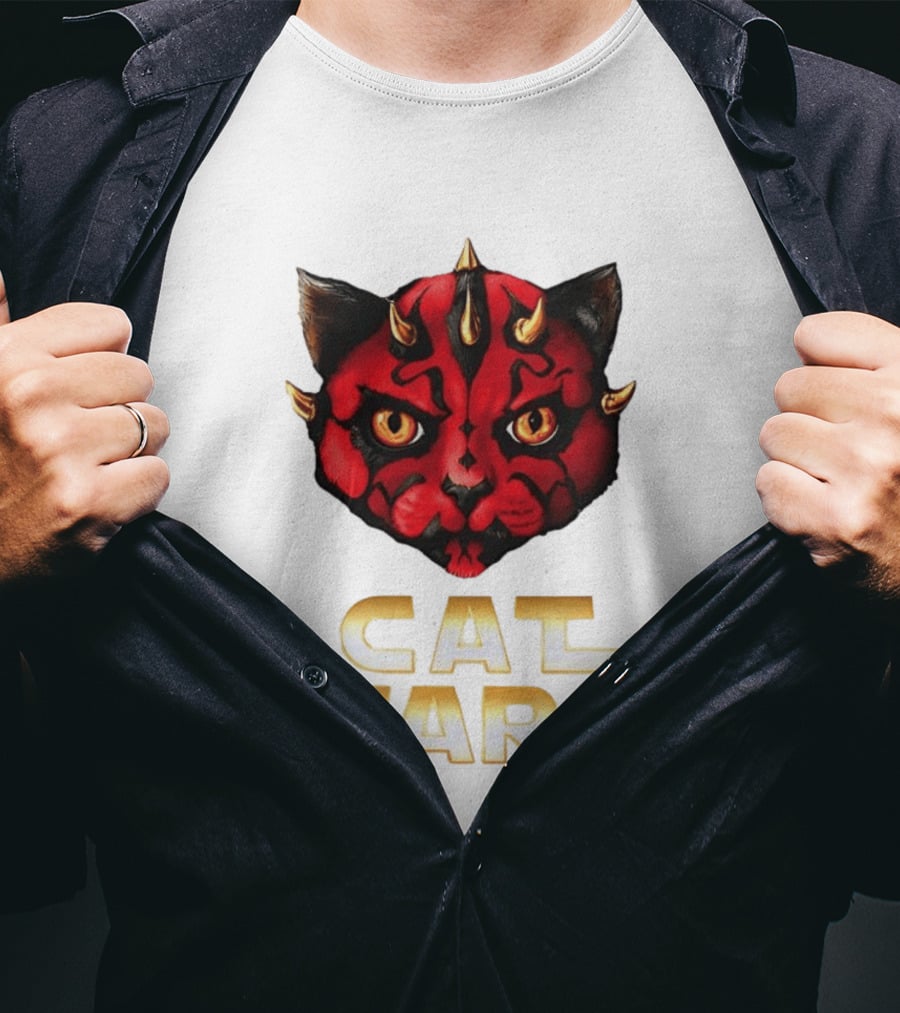 Darth Maul Cat Wars Star Wars Quality Comfortable Wear T-Shirt