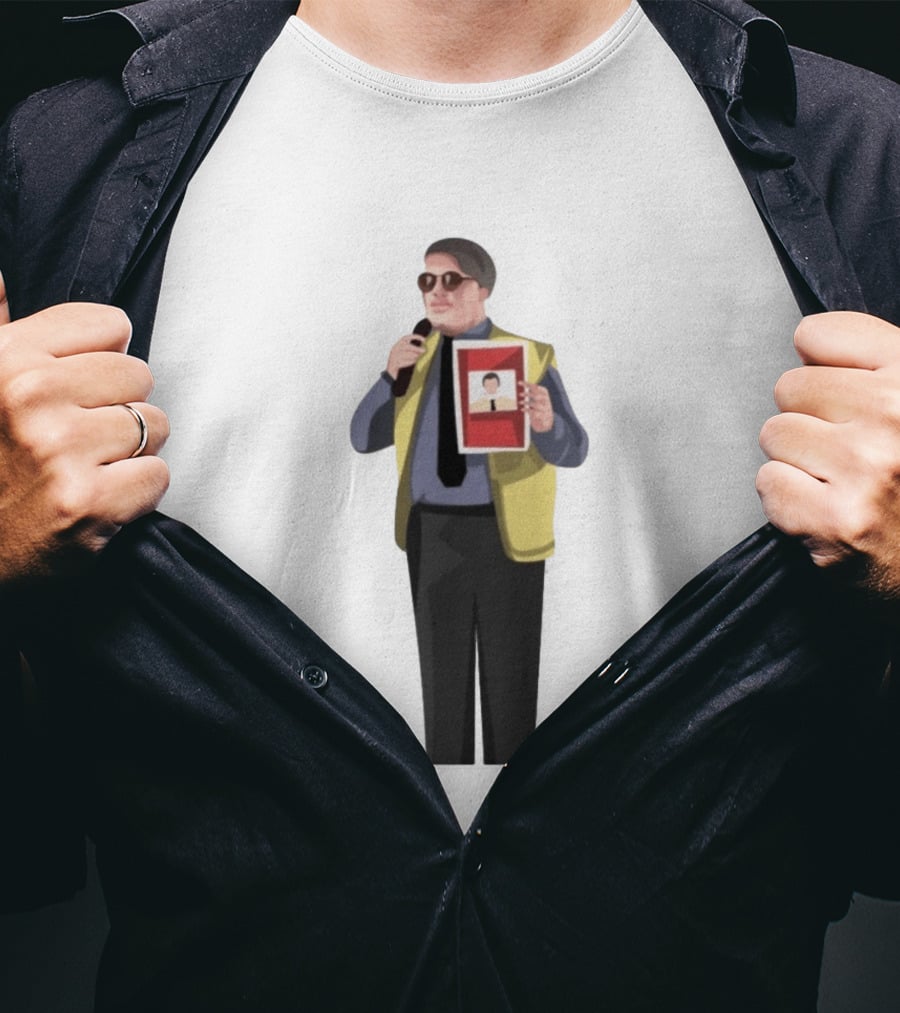 The Office Wanted Character Holding Max And Paddy Image T-Shirt
