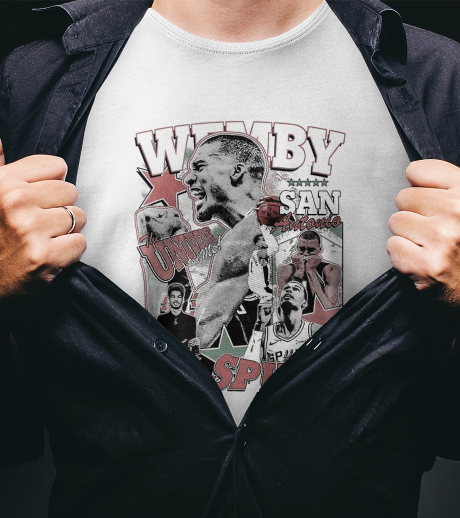 Wemby The Universe San Antonio Spurs 2026 T-Shirt