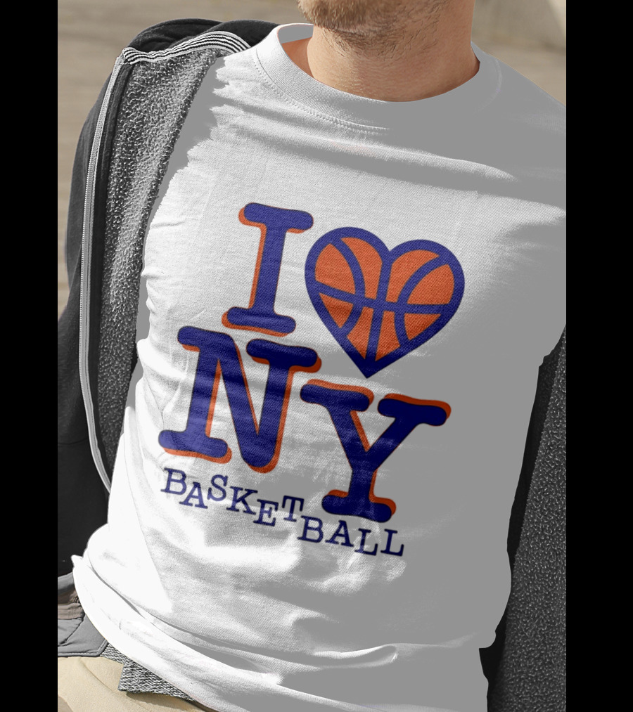 I Heart NY Basketball 2026 New York Knicks NBA T-Shirt