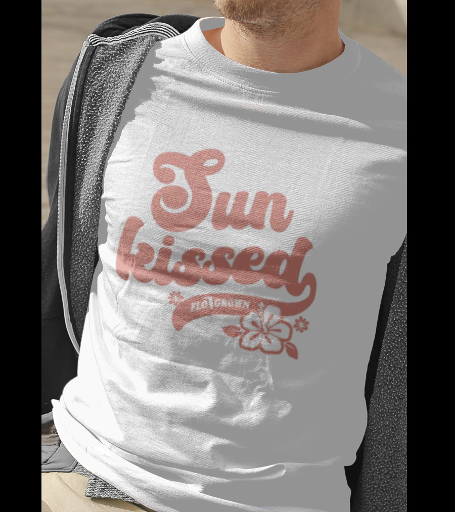Sun Kissed Flo Grown Florida Hibiscus Flower Beach Summer T-Shirt