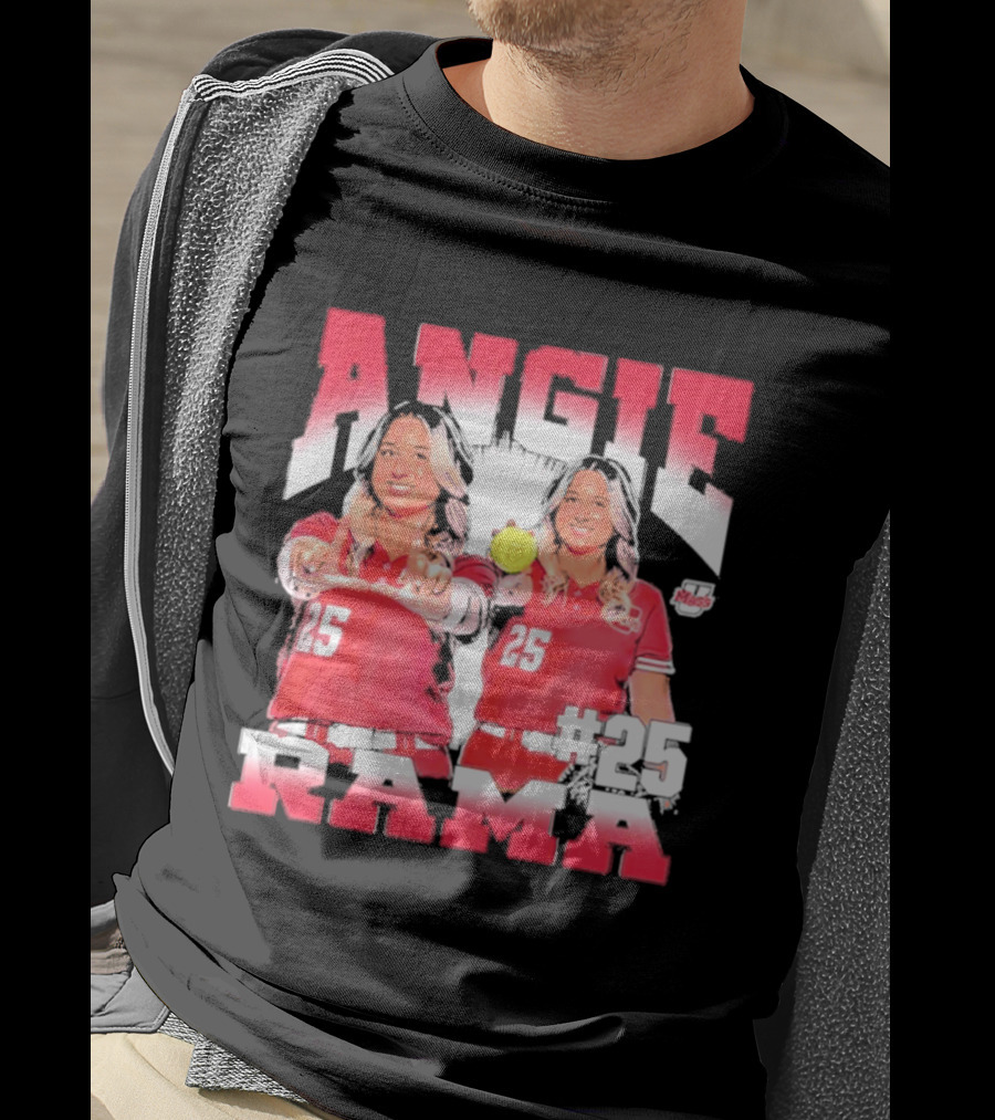 Angie Rama 25 Umass Athletics NCAA Softball T-Shirt