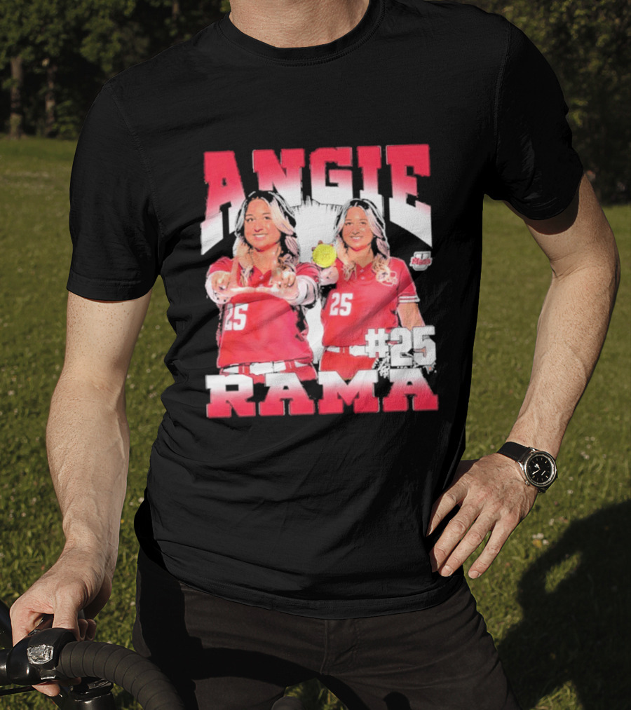 Angie Rama 25 Umass Athletics NCAA Softball T-Shirt