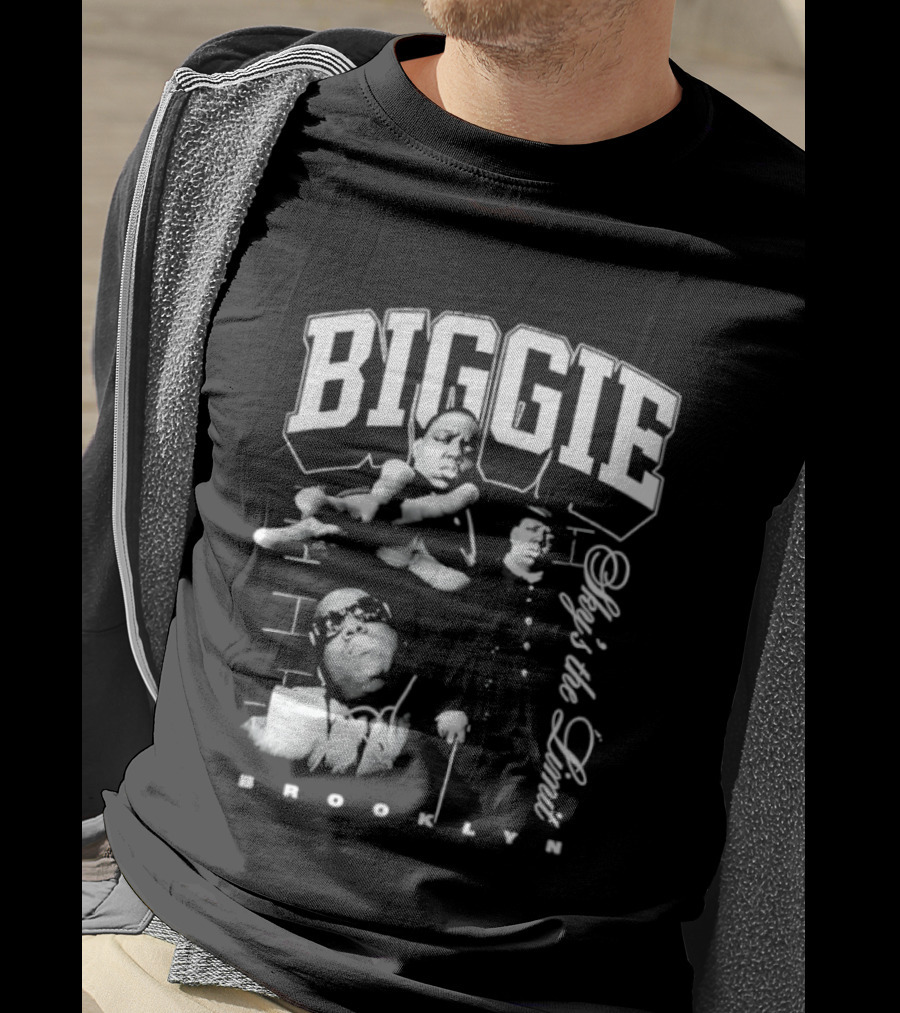 Biggie Smalls Notorious B.I.G. Brooklyn Sky's The Limit 2026 T-Shirt