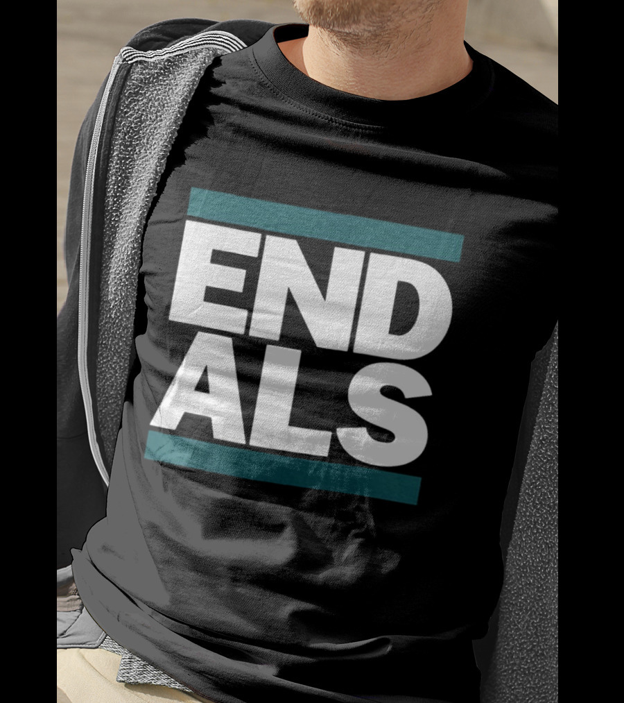 END ALS Seattle Mariners Baseball Support Initiative T-Shirt