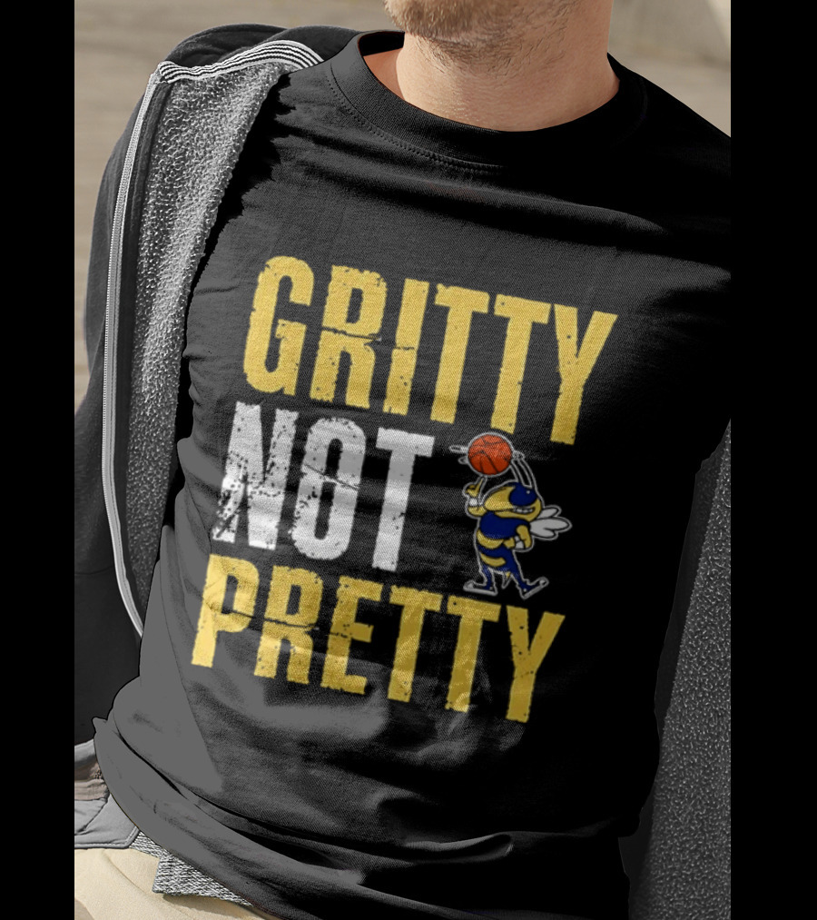 Gritty Not Pretty Georgia Tech Buzz Basketball T-Shirt