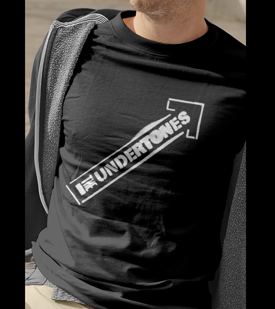 Undertones Stencil Punk Rock Revival Festival Tour 2026 Arrow T-Shirt