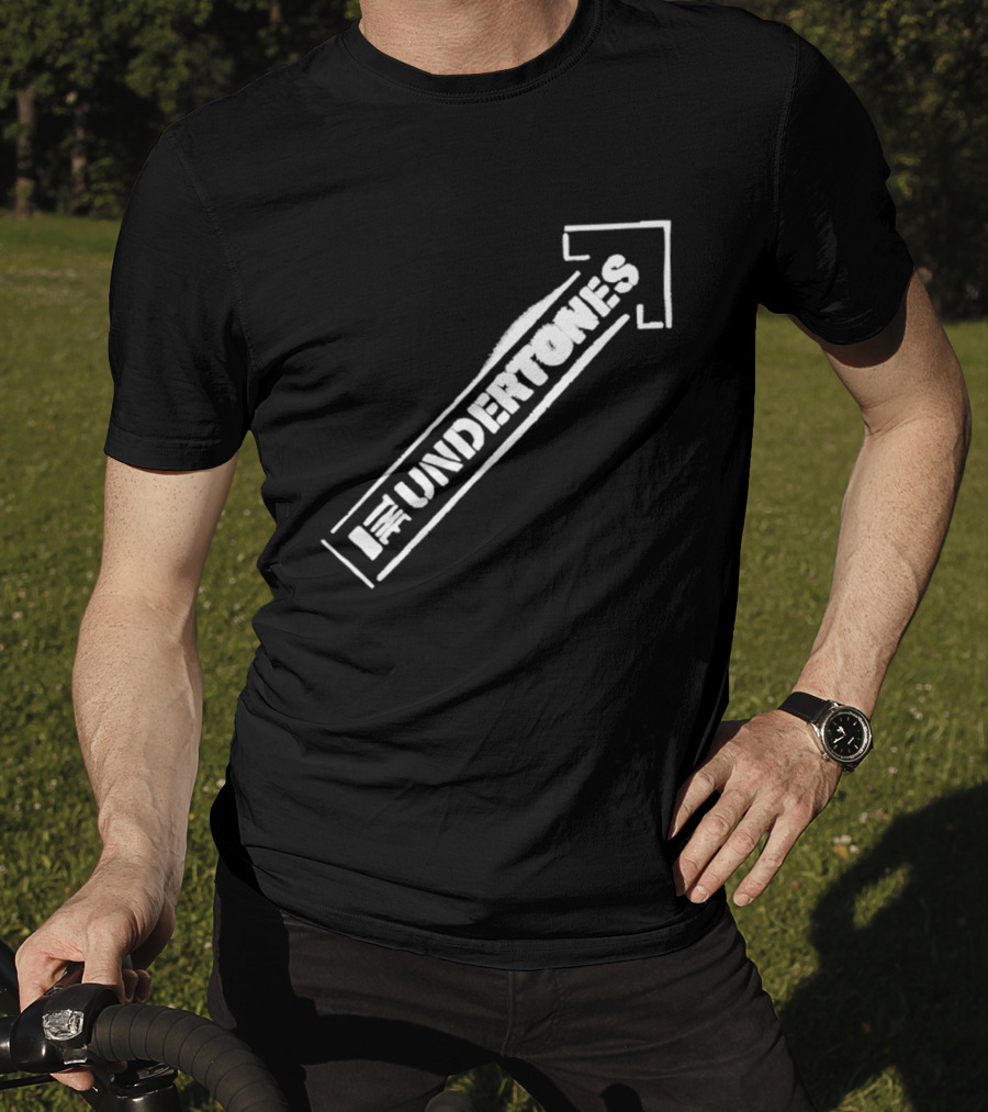 Undertones Stencil Punk Rock Revival Festival Tour 2026 Arrow T-Shirt
