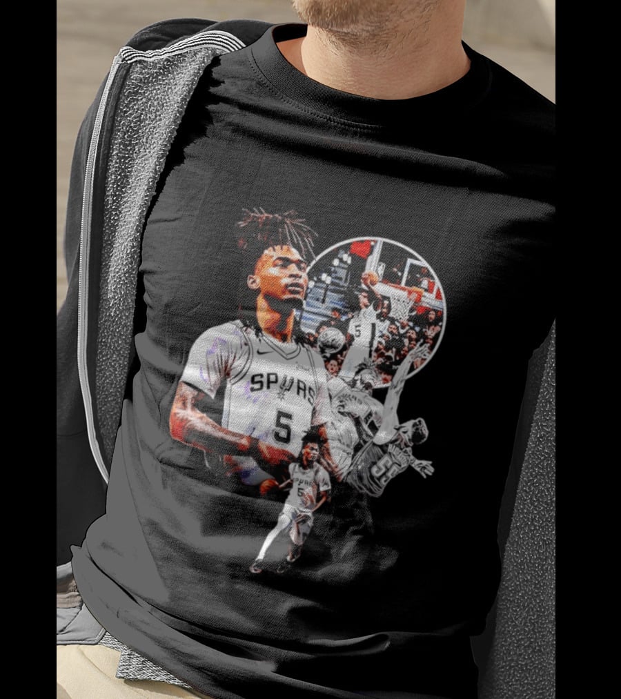 Victor Wembanyama San Antonio Spurs 2026 Basketball Game Changers T-Shirt