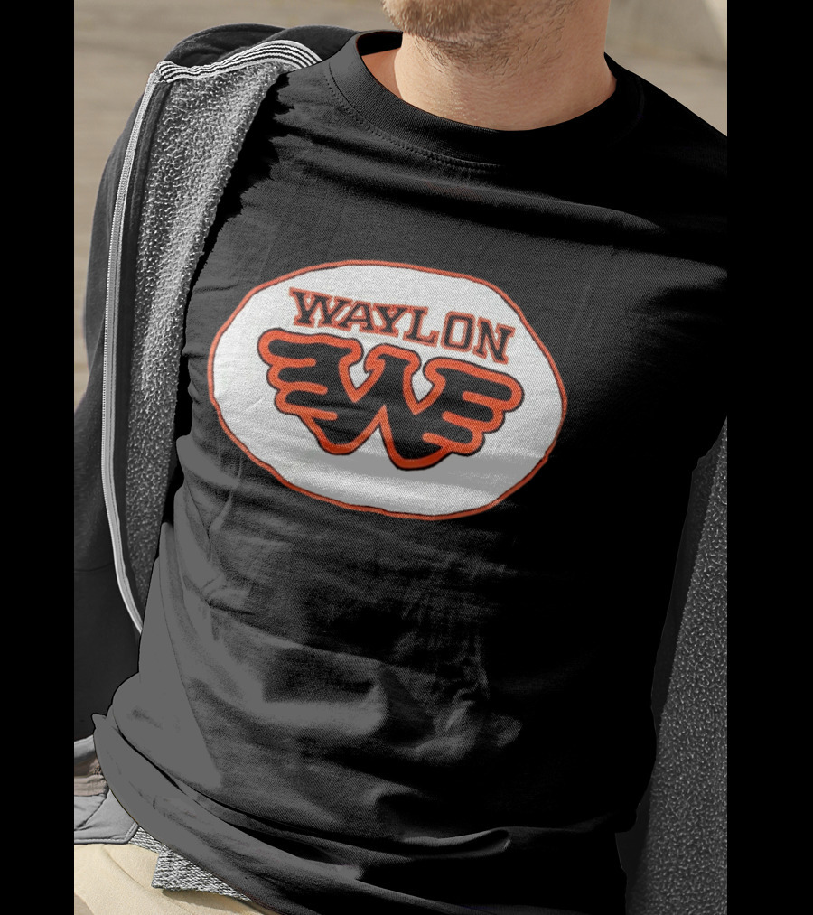 Waylon Jennings Outlaw Country Winged WW 2026 Collection T-Shirt
