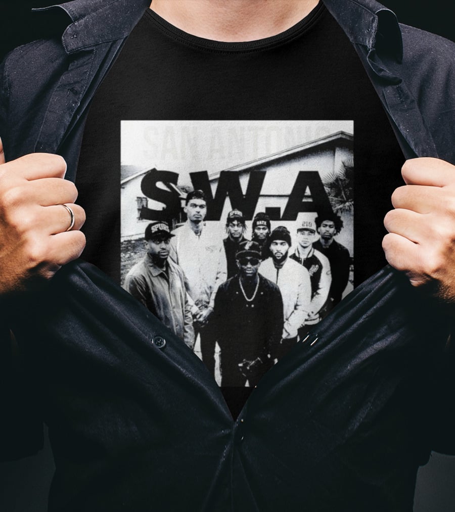 San Antonio Spurs SWA Wembanyama Stephon Castle De'Aaron Dylan Harper Explicit Content T-Shirt