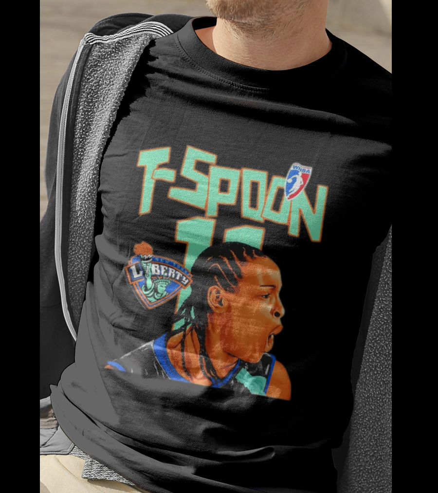 WNBA Spoon Teresa Weatherspoon New York Liberty Basketball 11 T-Shirt