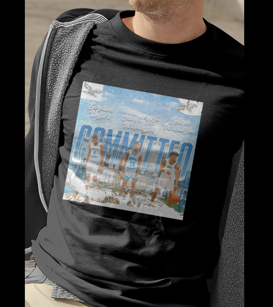 Committed Basketball Sheldon Voyard Jabari JB Washington Joseph Washington Nighthawk NPC T-Shirt