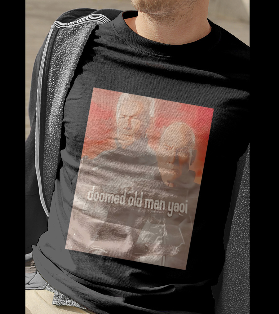 Ian McKellen Magneto Charles Xavier Doomed Old Man Yaoi X Men Movie T-Shirt