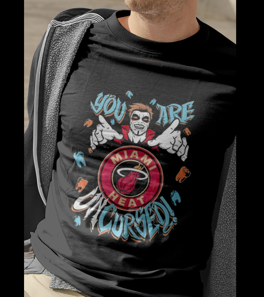 WWE Danhausen Miami Heat You Are Uncursed T-Shirt