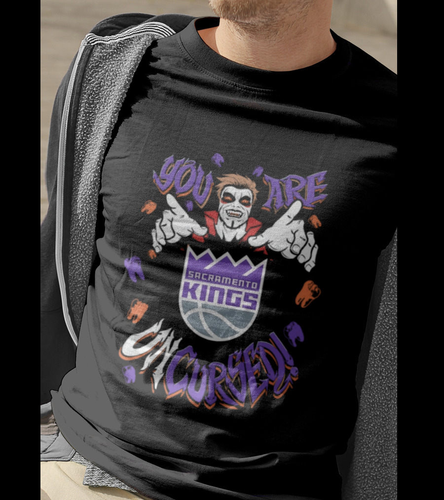Sacramento Kings Danhausen You Are Uncursed Collaboration With WWE T-Shirt
