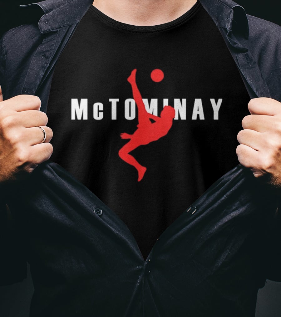 McTominay Overhead Kick Scotland Football T-Shirt