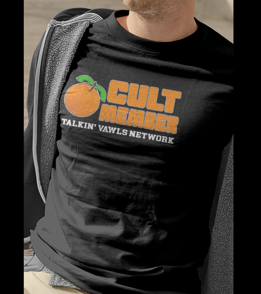 CULT MEMBER Talkin Vawls Network Orange T-Shirt