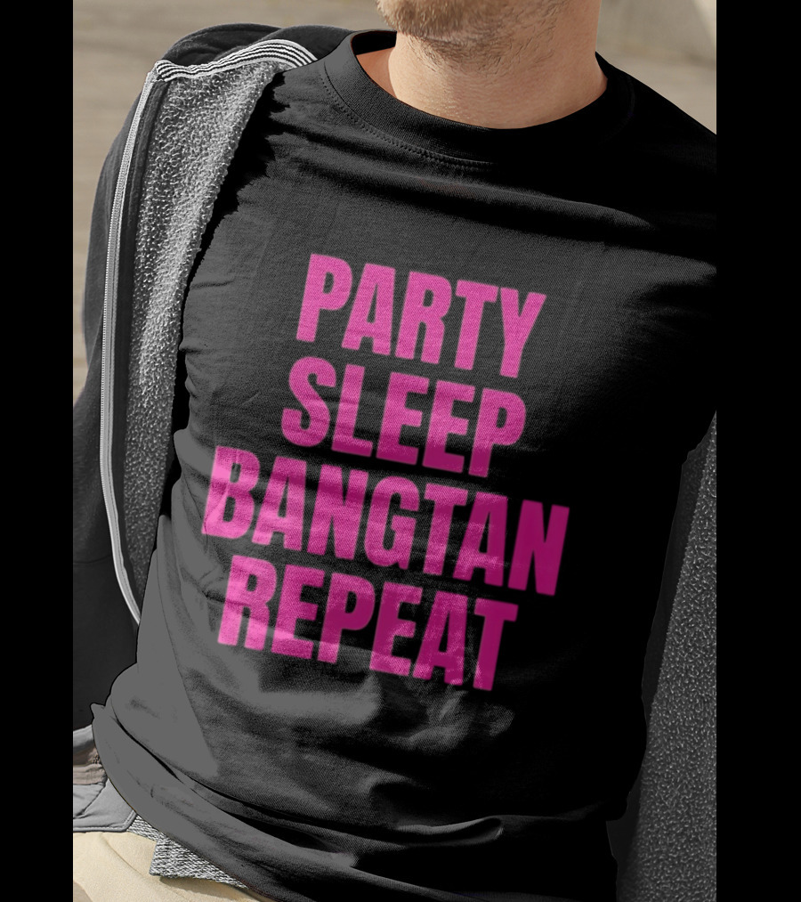 Party Sleep Bangtan Repeat BTS K Pop T-Shirt
