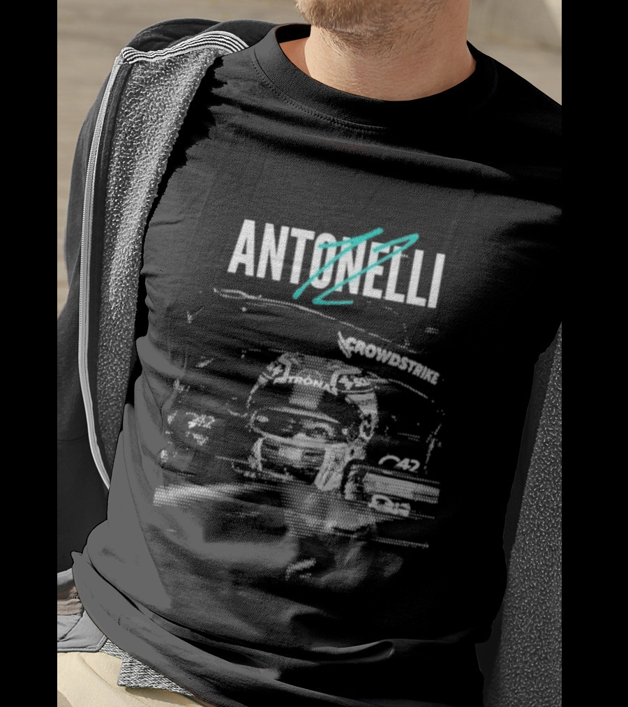 Antonelli F1 Racing Driver Helmet T-Shirt