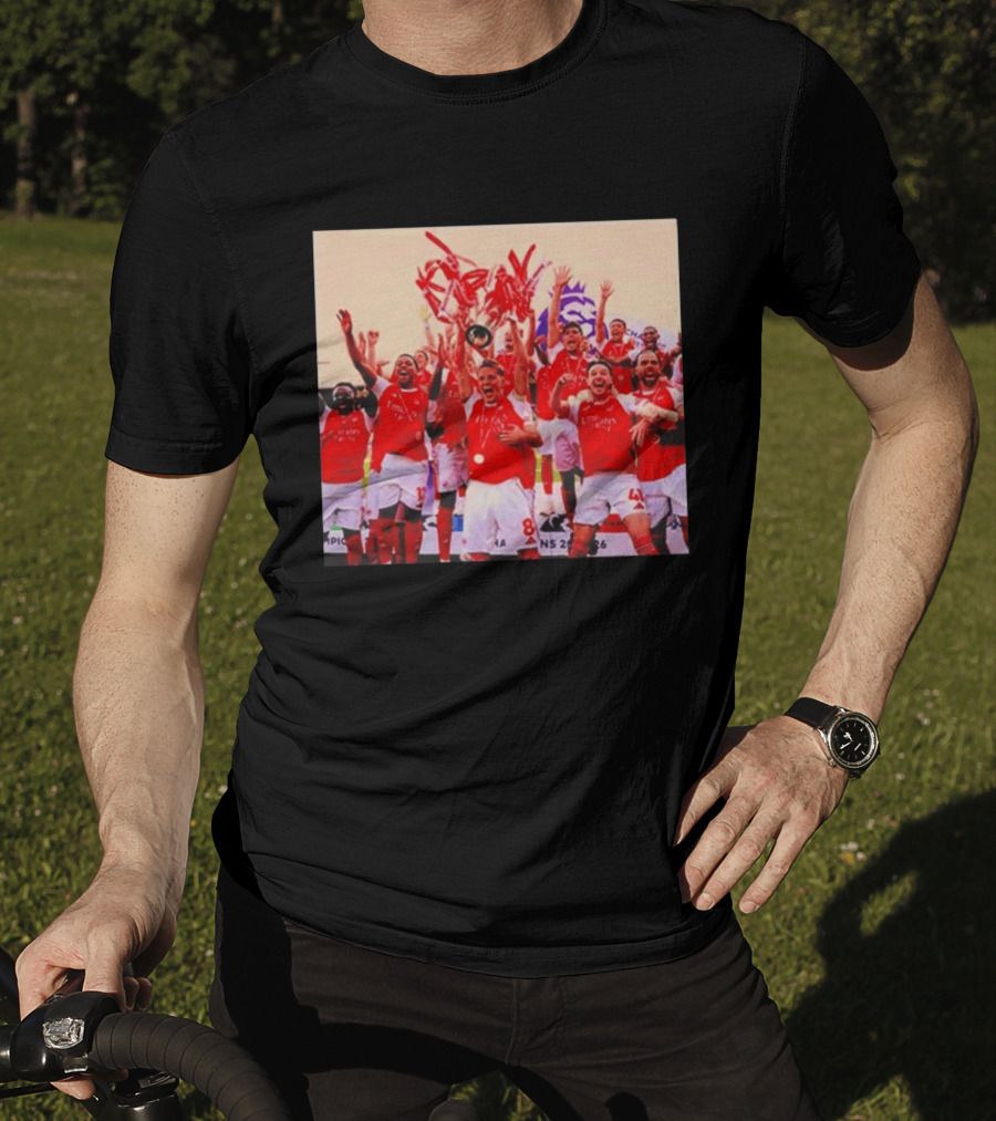 Champions Arsenal Premier League Triumph 2026 T-Shirt