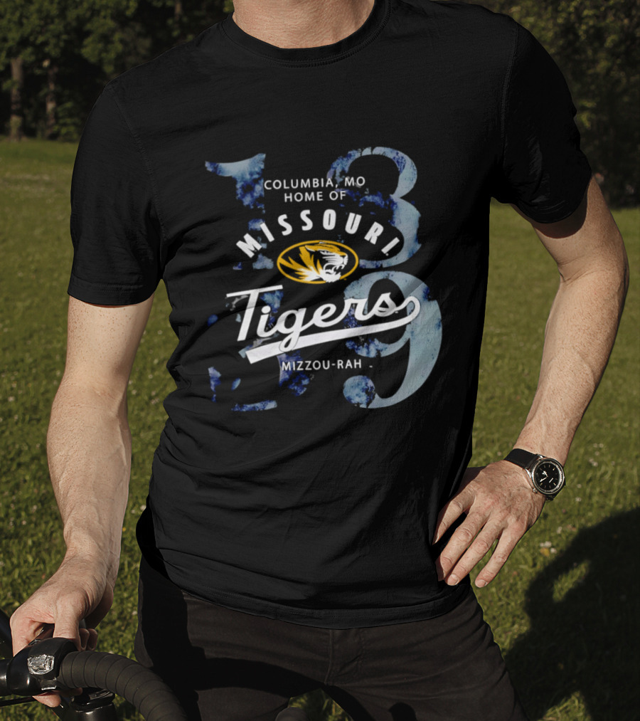Columbia MO Home Of Missouri Tigers Mizzou Rah 1839 T-Shirt