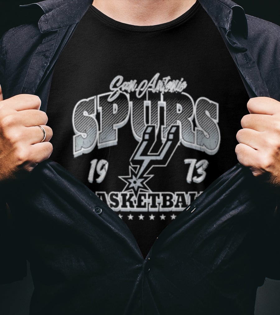 San Antonio Spurs Basketball 1973 T-Shirt