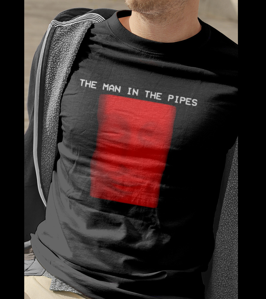 Scary Entity Red Face Man In The Pipes T-Shirt