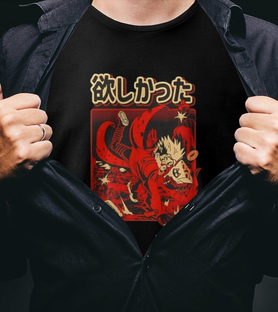 Vash The Stampede Wanted Love Peace Donuts T-Shirt