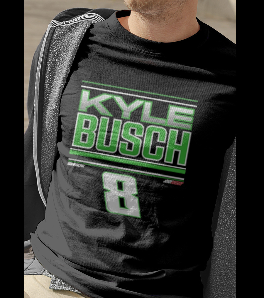 Kyle Busch Number 8 Racing Nascar T-Shirt