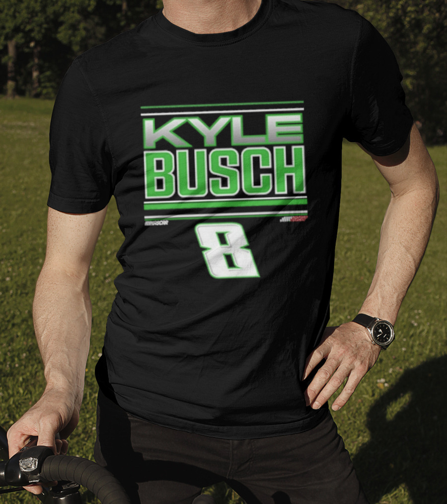 Kyle Busch Number 8 Racing Nascar T-Shirt