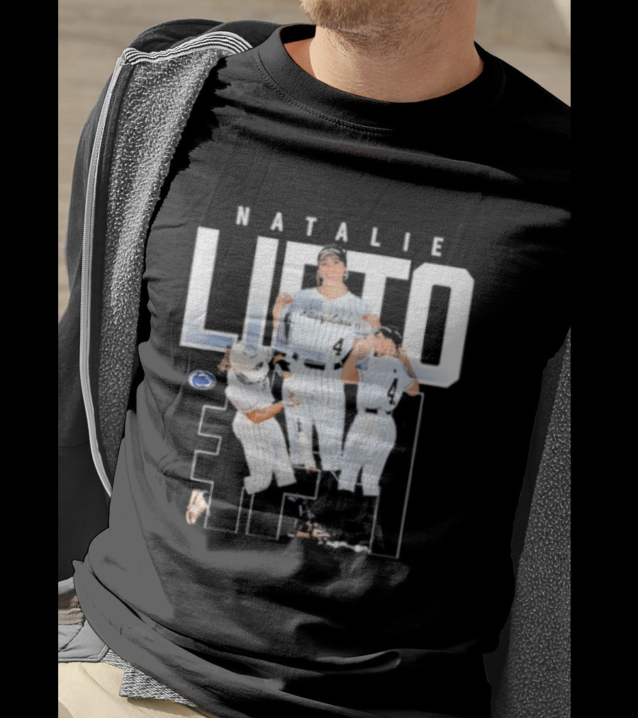 Natalie Lieto Penn State NCAA Softball Team Celebration T-Shirt