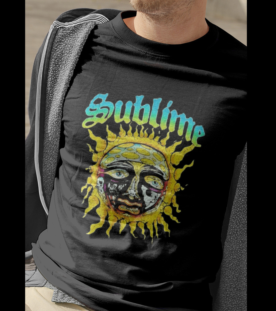 Sublime Sun Artwork Netherlands UK Tour 2026 T-Shirt