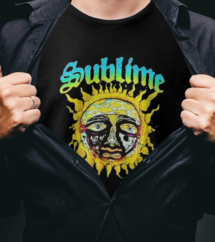 Sublime Sun Artwork Netherlands UK Tour 2026 T-Shirt