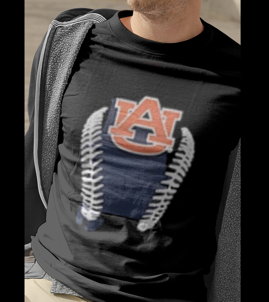 Auburn Tigers Baseball 2026 UA Logo Sports T-Shirt