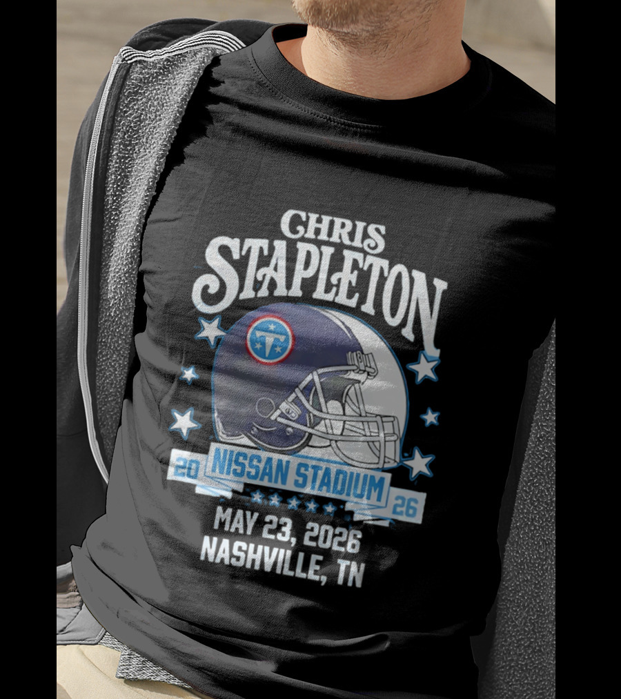 Chris Stapleton Nissan Stadium Tennessee Titans May 23 2026 Nashville TN T-Shirt