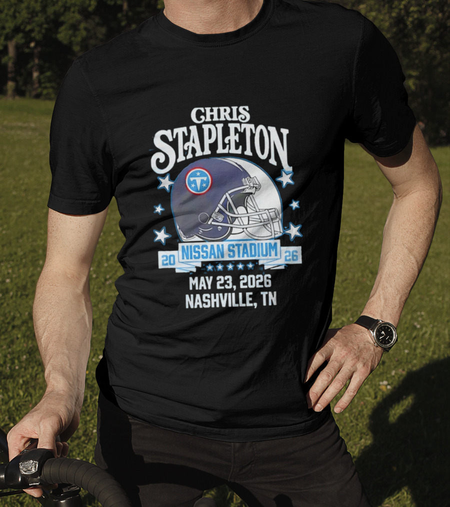 Chris Stapleton Nissan Stadium Tennessee Titans May 23 2026 Nashville TN T-Shirt
