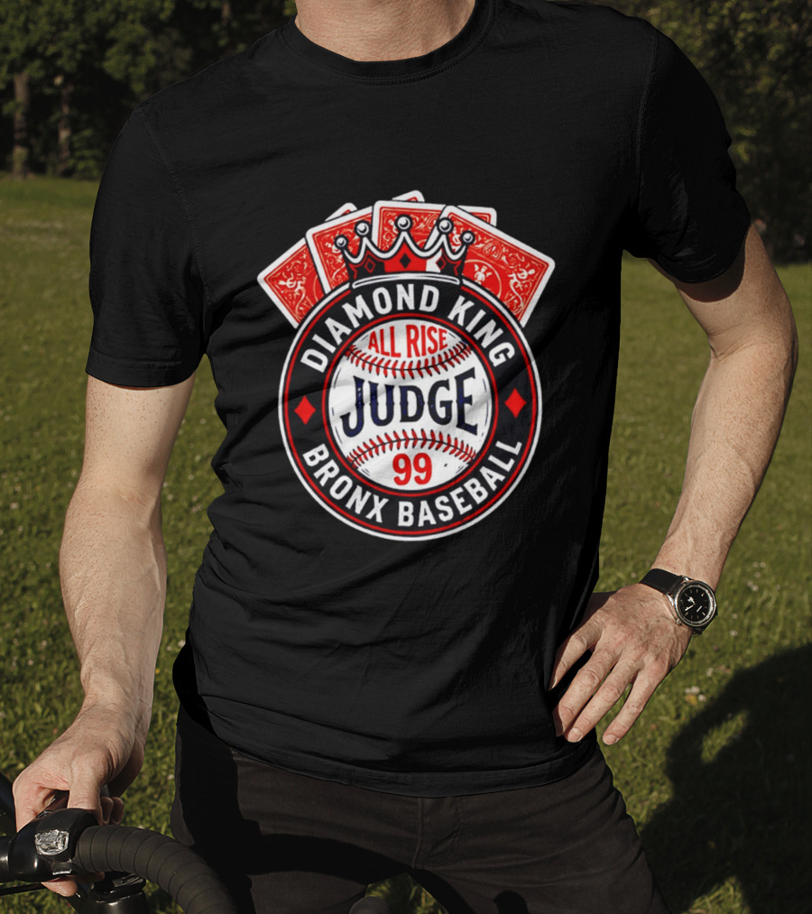 Diamond King All Rise Judge 99 Bronx Baseball T-Shirt