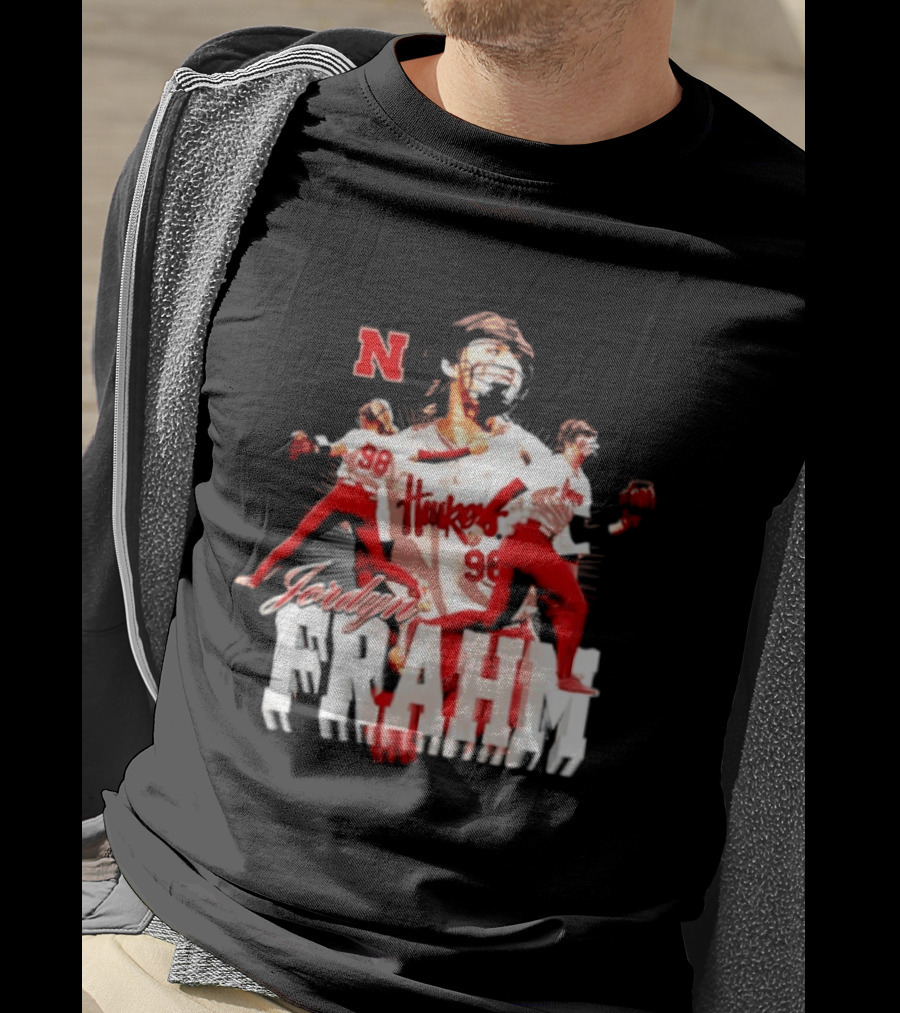 Jordyn Frahm Huskers 98 Nebraska Cornhuskers NCAA Softball T-Shirt