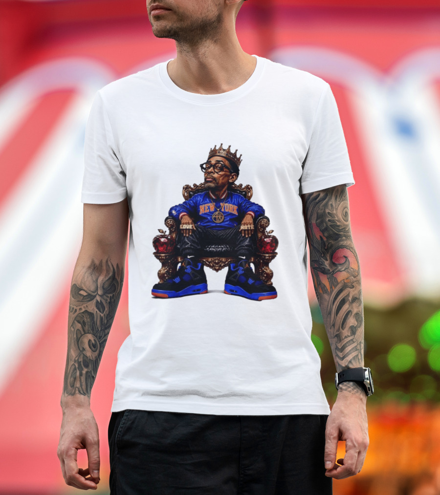 Spike Lee New York Knicks NBA Basketball Love Hate T-Shirt