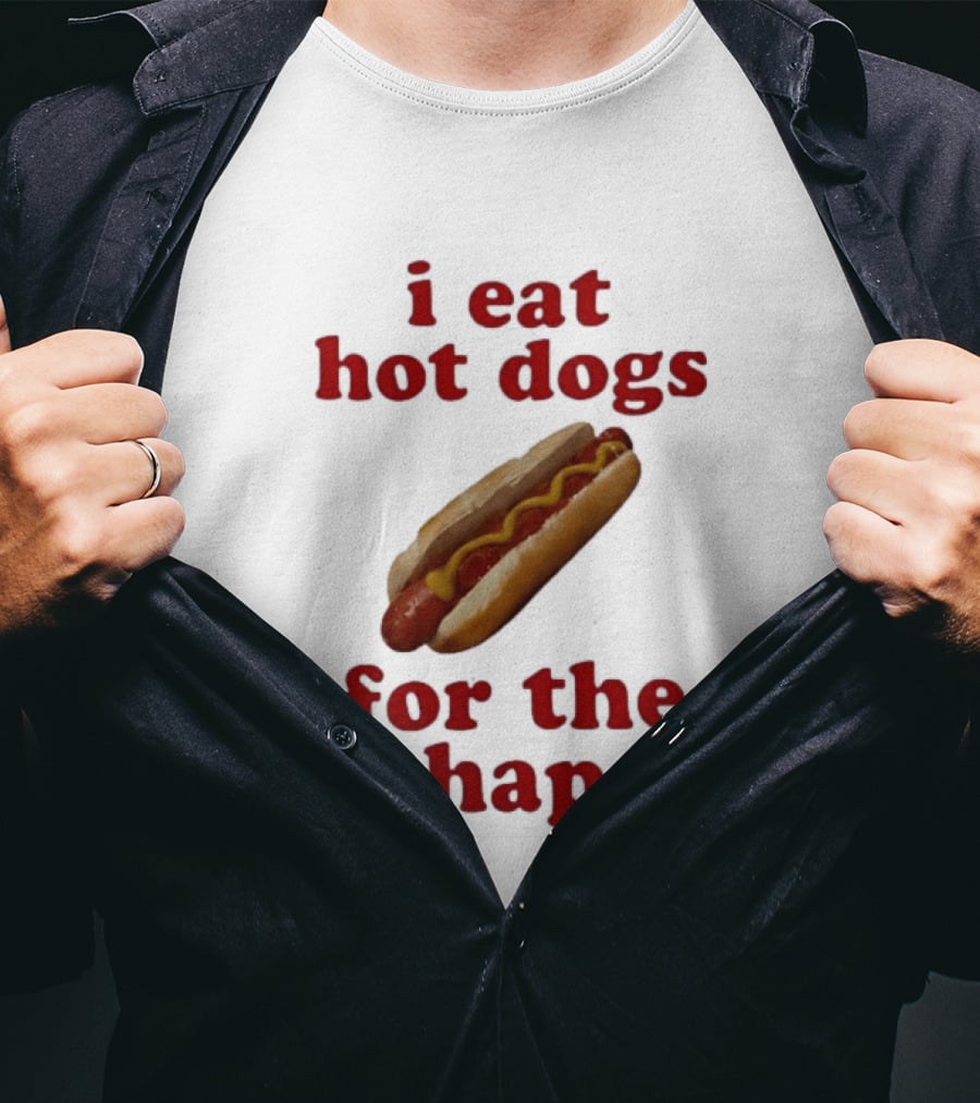 I Eat Hot Dogs For The Shape Food T-Shirt