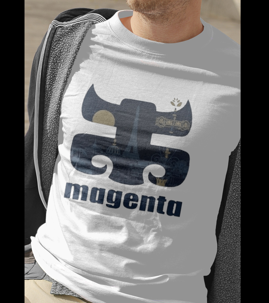 Magenta Skateboards Magenpath Ipath Eiffel Tower Paris Collab T-Shirt