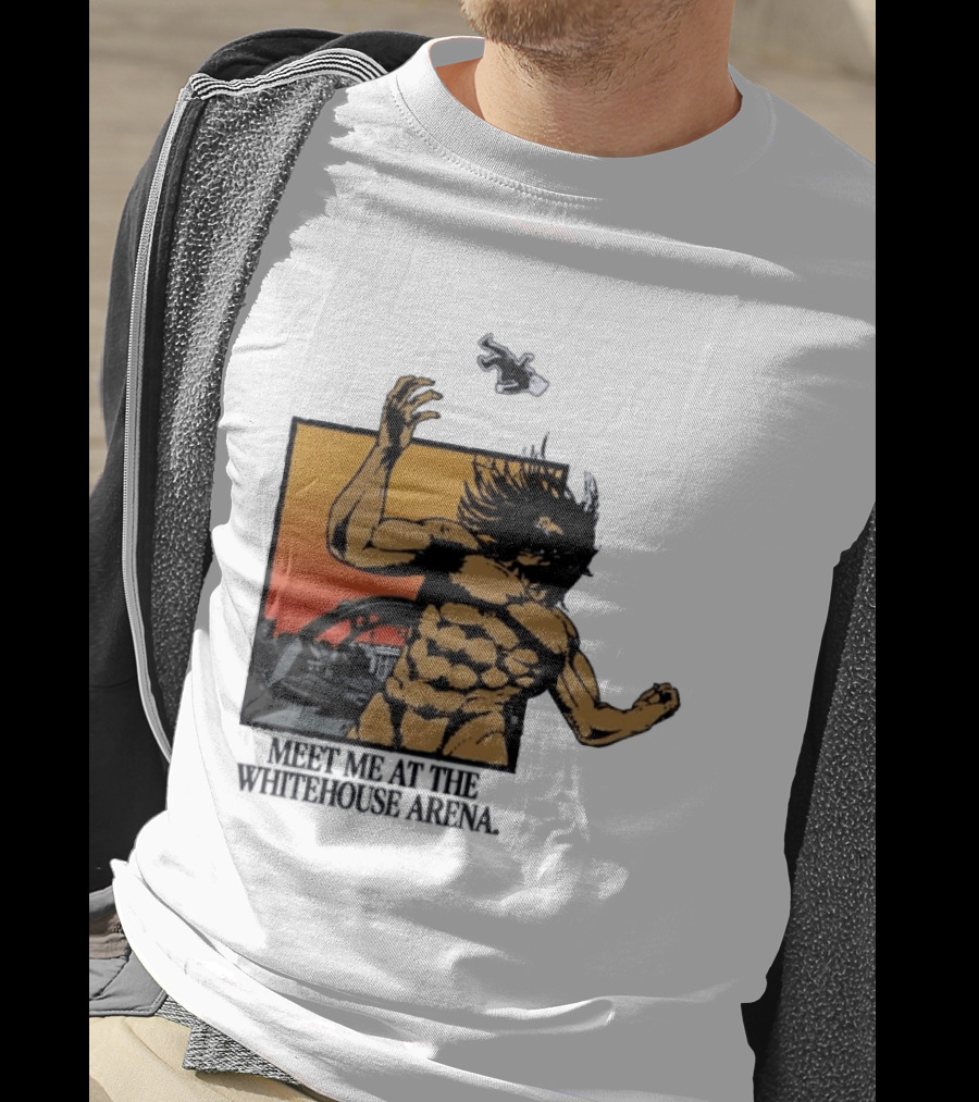 Meet Me At The Whitehouse Arena Attack On Titan Giant T-Shirt