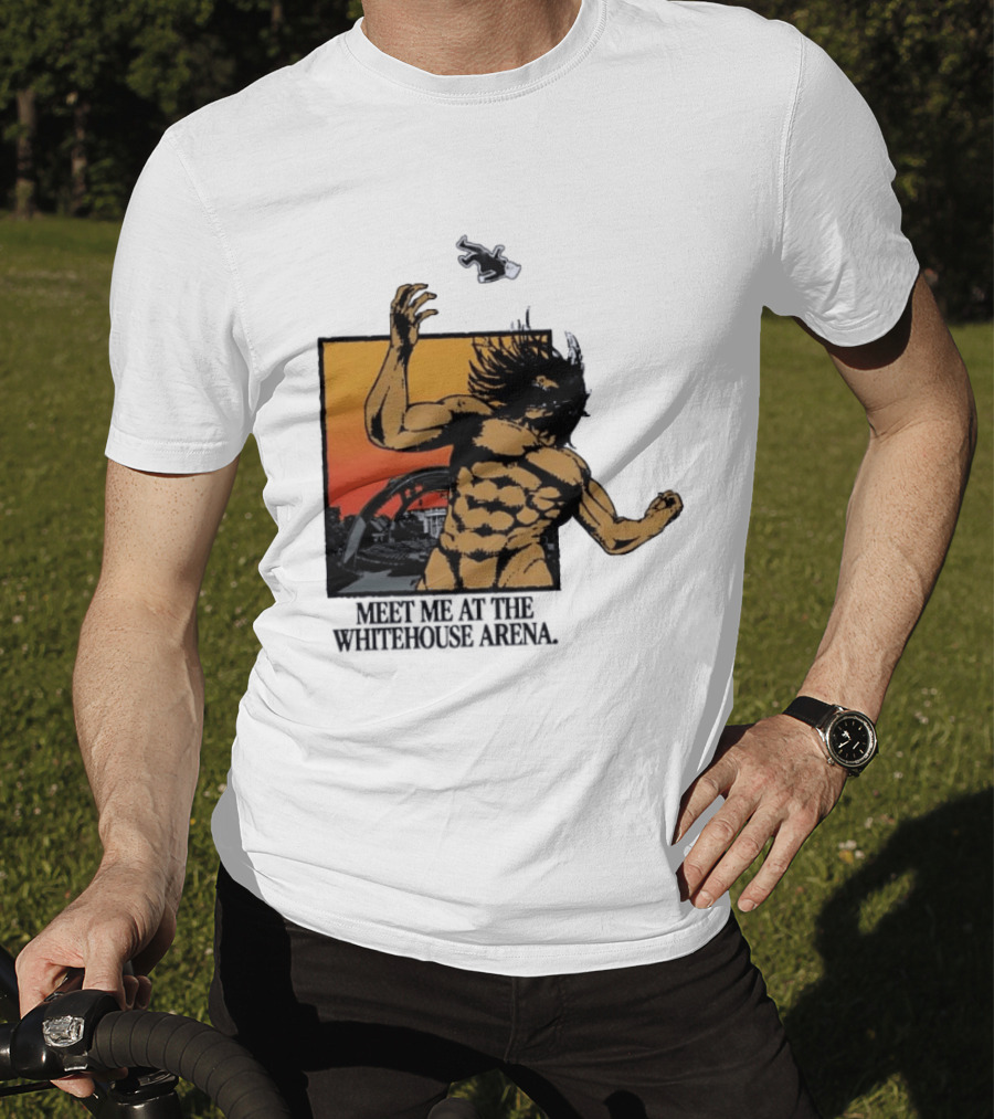 Meet Me At The Whitehouse Arena Attack On Titan Giant T-Shirt