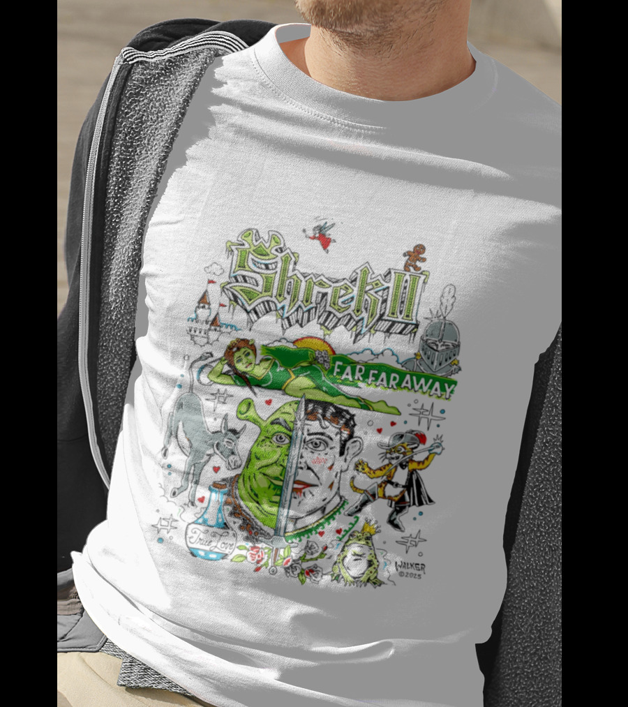 Shrek II Far Far Away True Love Adventure Winter 2023 T-Shirt