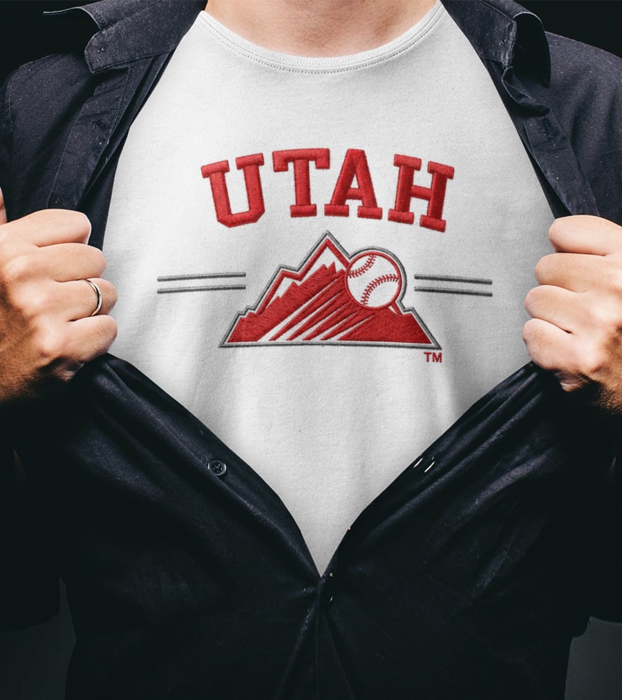 Rockies University Of Utah 2026 Giveaway Hat Baseball Mountain T-Shirt