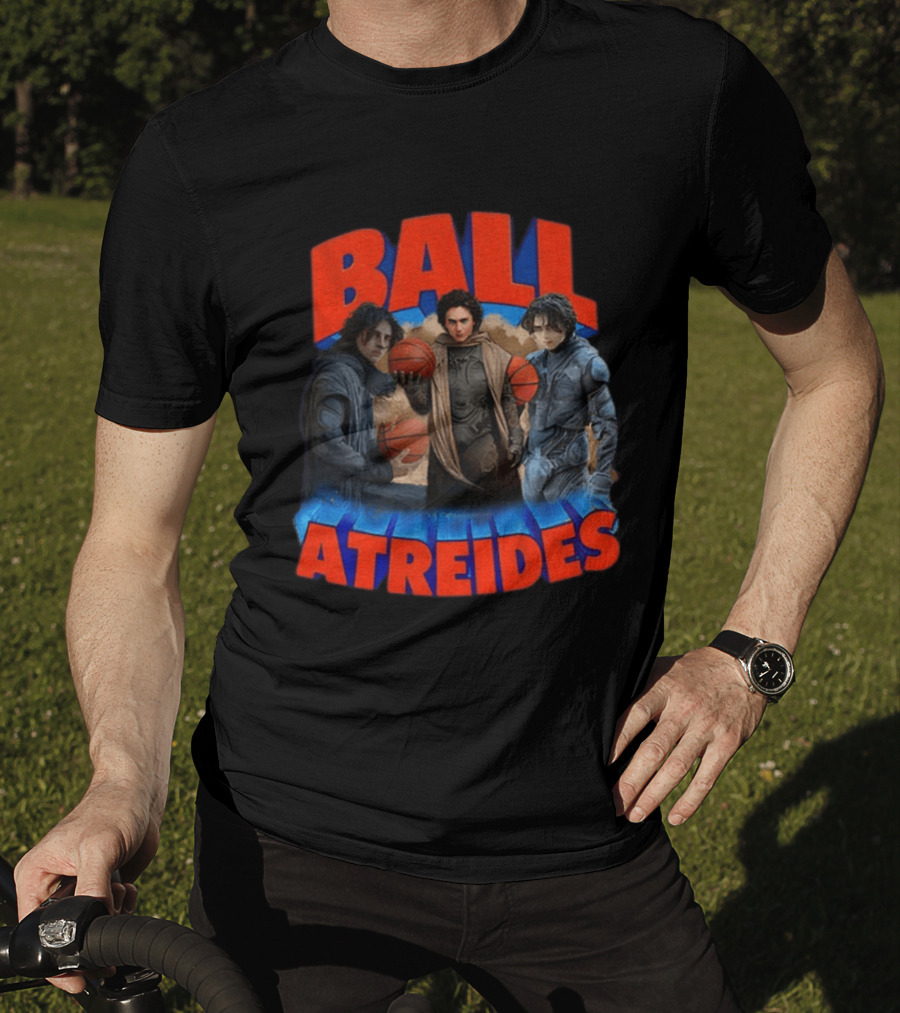Ball Atreides Dune Timothée Chalamet New York Knicks Basketball NBA T-Shirt