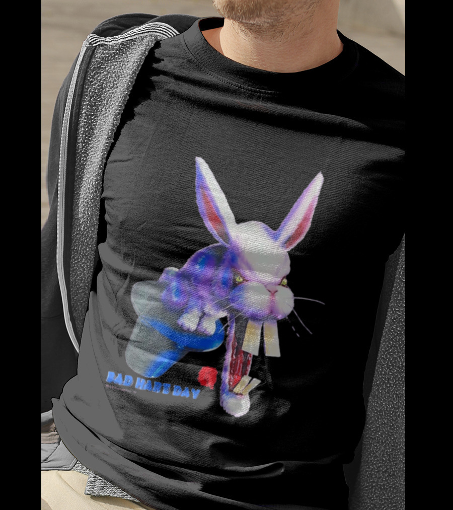 Goosebumps Bad Hare Day Evil Rabbit In Hat T-Shirt
